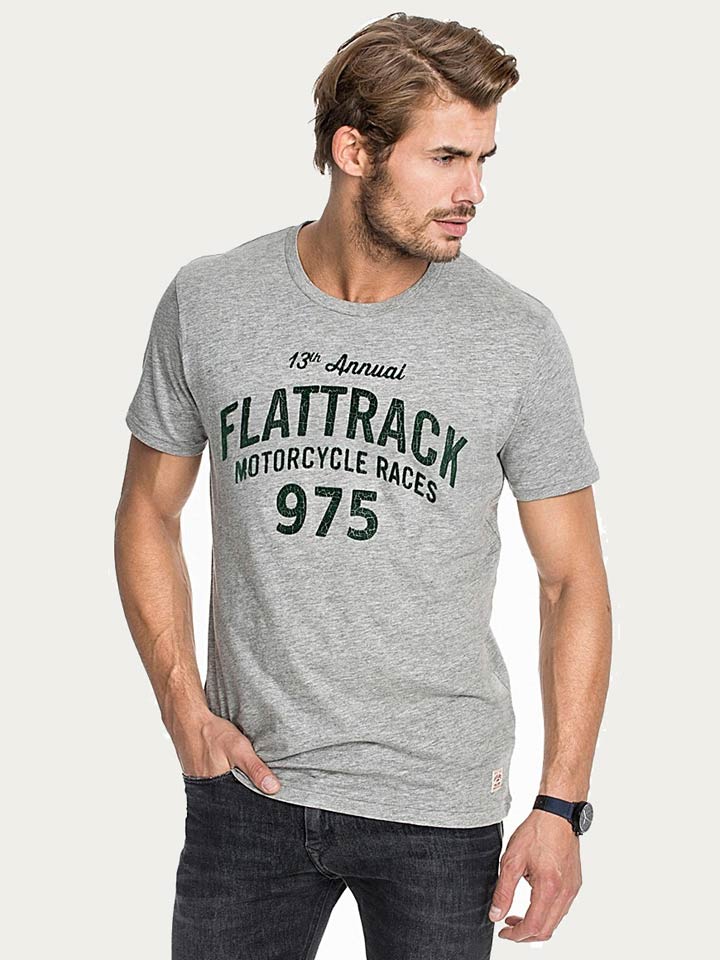 Man Grey Shirt